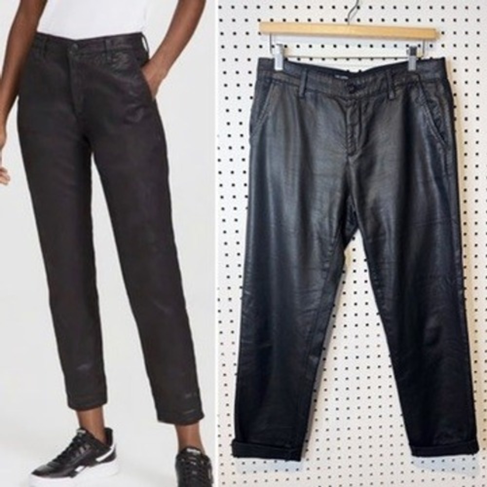 AG Adriano Goldschmied | The Caden Tailored Trouser Coated Black‎ SBW1613LTTSBA